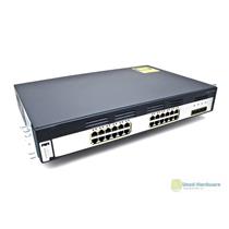 Cisco WS-C3750G-24TS-S 24-Port 10/100/1000 4 SFP Gigabit Stackable Switch 1.5U