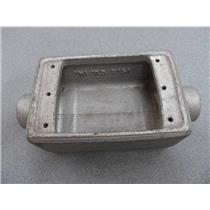 Crouse-Hinds 1/2" FSC-1 Cast Iron Device Box