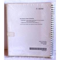 AGILENT TECHNOLOGIES MANUAL, CONTAINS E3646-90001 USER GUIDE AND E3640-91002 REF