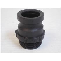 Dixon  2" Type F Polypropylene Male Cam & Groove Coupler x Male Threaded NPT