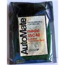 RELIANCE AUTOMATE 35C40 AUTOMATE 115V INPUT CARD, PLC PROGRAMMABLE LOGIC CONTROL