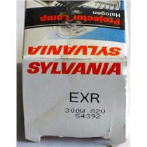 SYLVANIA EXR PROJECTION LAMP / BULB / LIGHT, 300W 82V, HALOGEN PROJECTOR LAMP -