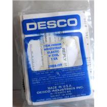 DESCO STATIC CONTROL WRISTSTRAP ELASTIC 5' COIL, 9066M, NEW IN BOX