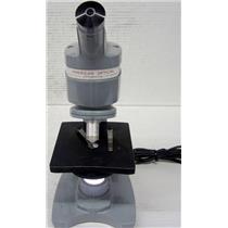 AO AMERICAN OPTICAL MODEL SIXTY MONOCULAR MICROSCOPE WITH ILLUMINATOR - TEST