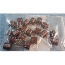 20 KRF Capacitors - 82µF 200V - 82uF lot of 20 Capacitors