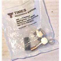 TIMES MICROWAVE SYSTEMS TC-240-NMH-RACA N MALE (PLUG) RT ANGLE FOR LMR-240 NEW