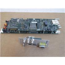 Evertz 7765AVM-4A-VGA Card with Digital Audio Monitoring and Rear Module