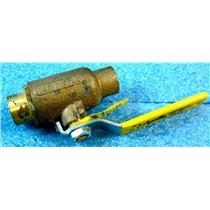 APOLLO 70-204-01 BRONZE BALL VALVE, 3/4" SOLDER CONNECTION, SWEAT BALL VALVE -