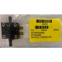 VIDEOJET 204446 DIFFERENTIAL PRESSURE SWITCH, FOR INKJET CODER PRINTER, OEM