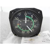 Aerosonic Corp. P/N 3883009-505 Cabin Altimeter Differential Pressure Indicator