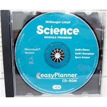 MAC EASYPLANNER MCDOUGAL LITTELL SCIENCE MODULE PROGRAM, EARTH'S WATER ATMOSPHE