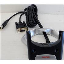 COMPAQ 250181-821 iPAQ H3800 H3900 USB SERIAL CRADLE, PE2035, FOR PDA, NO POWER