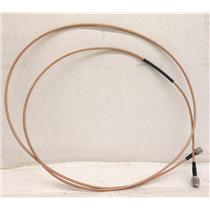 ITT POMONA ELECTRONICS 4846-BB-48 SMA TO SMA CABLE, 48" INCH, 26 AWG, RG316/U,