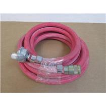 Goodyear Horizon  3/8" Red Rubber Air/ Water Hose; 20' Long; 250 PSI