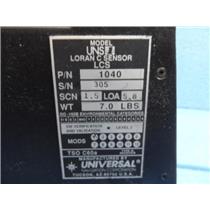 Universal Navigation Corp. LCS P/N 1040 Model UNS-1 Loran C Sensor Type III RCVR