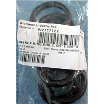 *LOT OF 8* SIEMENS / WALLACE AND TIERNAN W2T17127 RUBBER RINGS GASKETS, 2.125"