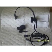 Motorola NMN6245A - Single Lightweight Headset In-Line Push-to-Talk Switch