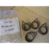 Spring QTY 4 Aircraft Part P/N 50-820222-1