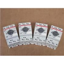 ABB MS 325 Manual Motor Starter, 690V, 4.0 - 6.3A - Lot of 4