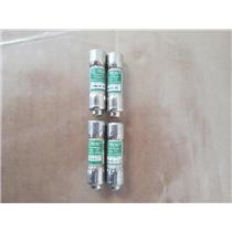 (4)Cooper Bussmann FNQ-R-3;/FNQ-R-1/2;FNQ-R-1/4  CC-Tron Time Delay Midget Fuses