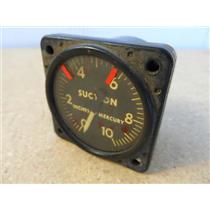 Us Gauge P/N AW-1 7/8"-21-AK7F19 Aircraft Suction Gauge