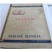 CESSNA MODELS 411 AND 411A SERVICE MANUAL, JUNE 1968, CHANGED MAY 1973