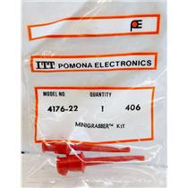 ITT POMONA ELECTRONICS 4176-22 MINI GRABBER MINIGRABBER, TEST CLIP FOR METER