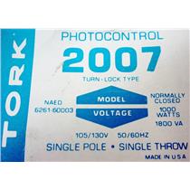 TORK 2007 PHOTOCELL PHOTO CONTROL - NEW