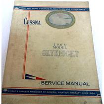 CESSNA 1966 MODEL SKYKNIGHT SERVICE MANUAL, JULY 1965