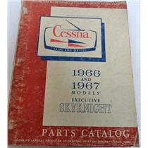 CESSNA 1966 AND 1967 MODELS EXECUTIVE SKYKNIGHT PARTS CATALOG, JULY 1966