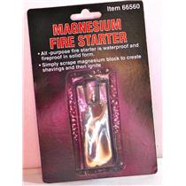 *3pc/LOT* HARBOR FREIGHT / GENERIC 66560 MAGNESIUM FIRE STARTER - NEW/SEALED