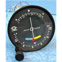 NARCO 76081-101 GYRO(?) INDICATOR GAUGE (GUAGE, GAGE), AIRCRAFT SURPLUS