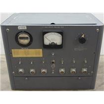 LT-3010 ROTOR PRELOAD TEST W/ FRAHM FREQUENCY METER & WATTS MODEL S-49