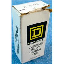 SQUARE D A3.95 DE A3.95DE OVERLOAD RELAY THERMAL UNIT - NEW