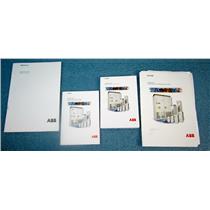 SET OF ABB MANUALS FOR AES800 MOTOR DRIVES - USED, GOOD CONDITION