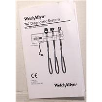 WELCH ALLYN MANUAL FOR 767 DIAGNOSTIC SYSTEM 3.5V 767 WALL TRANSFORMER