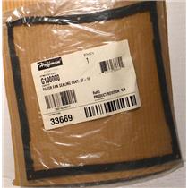 HOFFMAN G100000 FILTER FAN SEALING GASKET FOR SF-10 HOFFMAN # 33669 NEW