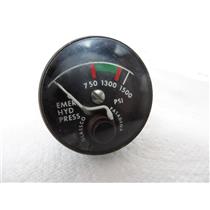 GLASSCO 3883048 EMER HYD PRESSURE GAUGE, HYDRAULIC PRESSURE