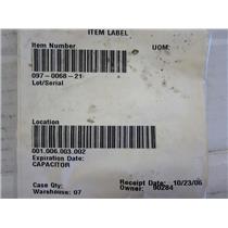 097-0068-21 CAPACITOR, AIRCRAFT AIRPLANE AVIATION AVIONICS REPLACEMENT PART