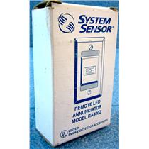 #2 SYSTEM SENSOR RA400Z REMOTE LED ANNUNCIATOR - NEW