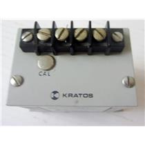 KRATOS 20.550 AC CURRENT TRANSDUCER, 0-5 AMPS, 0-1mA INTO 10K OUTPUT