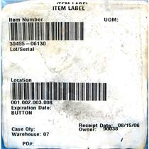 30455-06130 BUTTON, AVIATION AIRCRAFT AIRPLANE REPLACEMENT PART