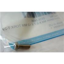 *LOT OF 5* AGILENT 0515-2496 SCREW FOR 6890, M4 X 12mm, TORX T20 - NEW