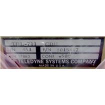 TELEDYNE TDL-711, 8015447 CONTROL DISPLAY UNIT, CDU #2