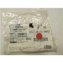MAYTAG WHIRLPOOL STOVE 74008812 SCREW NEW