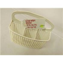 WHIRLPOOL DISHWASHER 9743574 747575 SILVERWARE BASKET USED