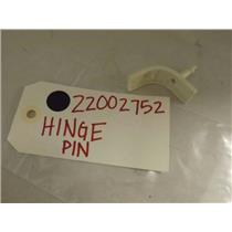 MAYTAG WHIRLPOOL WASHER 22002752 HINGE PIN NEW