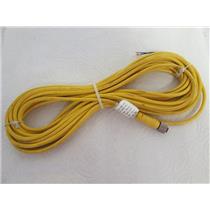 Mencom Corp MDC-3FP-10M  M12 Straight Female 10 Meter Cordset Molded Cable