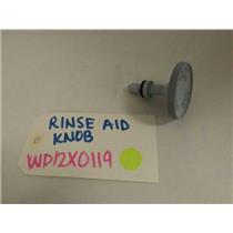 GENERAL ELECTRIC DISHWASHER WD12X0119 RINSE AID KNOB USED