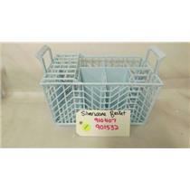 WHIRLPOOL DISHWASHER 910407 901532 SILVERWARE BASKET USED